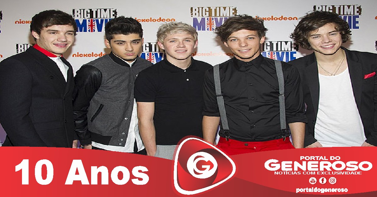 One Direction Prepara Site InÉdito Em ComemoraÇÃo Aos 10 Anos Da Banda 5691